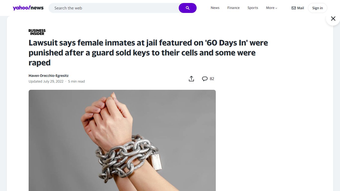 Lawsuit says female inmates at jail featured on '60 Days In' were ...